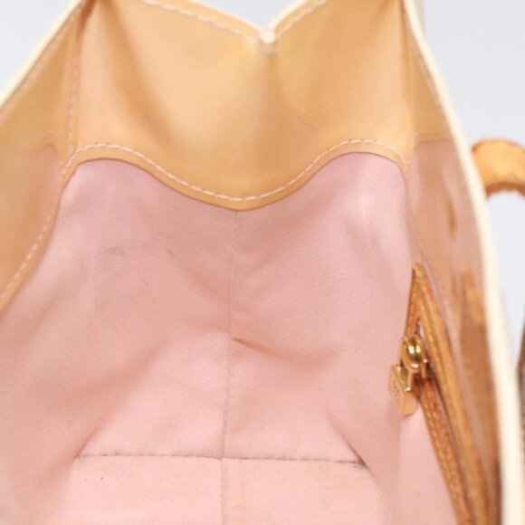 LOUIS VUITTON Monogram Vernis Reade PM Bag Marshmallow Pink M91306 Auth KD181 - Picture 13 of 16